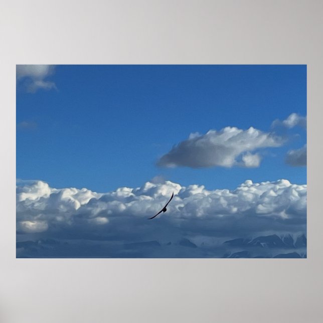 Ein Flug unter den Wolken Poster (Vorne)