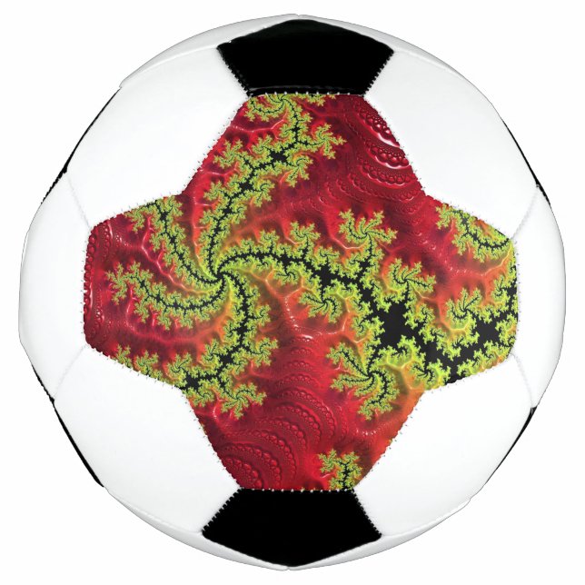 Ein Fluss fließt durch den Fußball (Vorderseite)