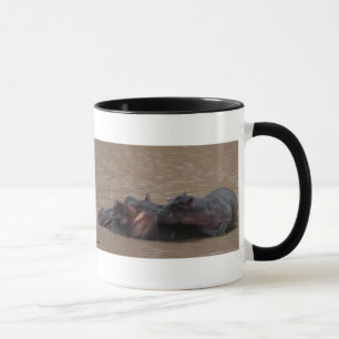 Ein Flusspferd-Morgen Tasse