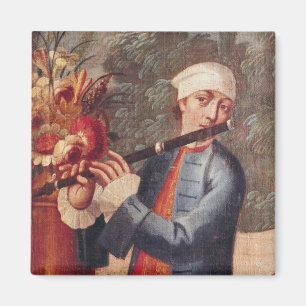 Ein Flutist, Details aus dem Bildschirm Magnet