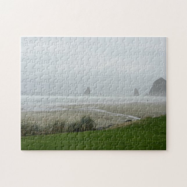Ein fogger Morgen am Strand (Horizontal)