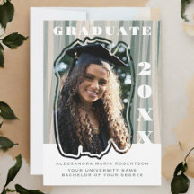 Ein Foto weißer Salbeige-Student