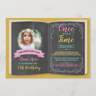 Ein Foto zum Geburtstag Einladung