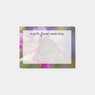 Ein Frack Butterfly Post-it Klebezettel