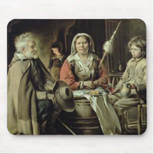 Ein französischer Innenraum, c.1645 Mousepad