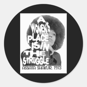 Ein Frauenplatz - Ata Shakur Sticker