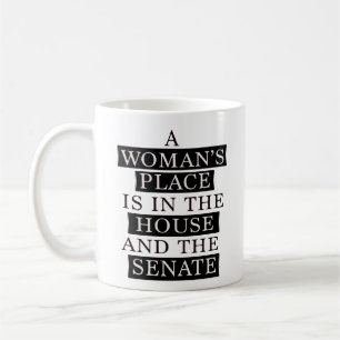 Ein Frauenplatz befindet sich im Haus und im Senat Kaffeetasse