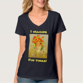 Ein Frauentraum personalisiert positive Attraktivi T-Shirt