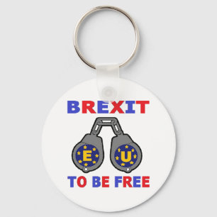Ein freier Brexit der Schlüsselkette Schlüsselanhänger