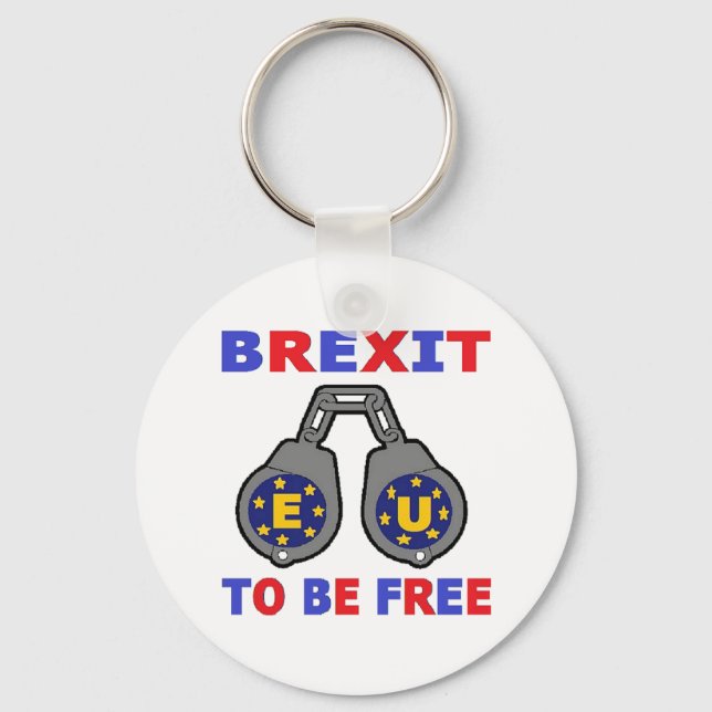 Ein freier Brexit der Schlüsselkette Schlüsselanhänger (Vorderseite)