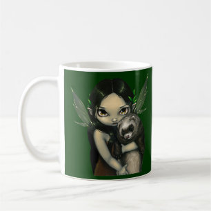 "Ein Frettchen und seine feenhafte" Tasse