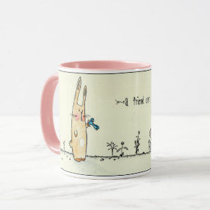 Ein Freund kann von überall kommen Tasse