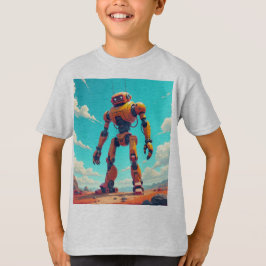 Ein freundlicher Roboter für Studenten T-Shirt