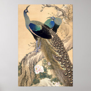 Ein Friedensparadies im Frühjahr 1901 Japanische K Poster