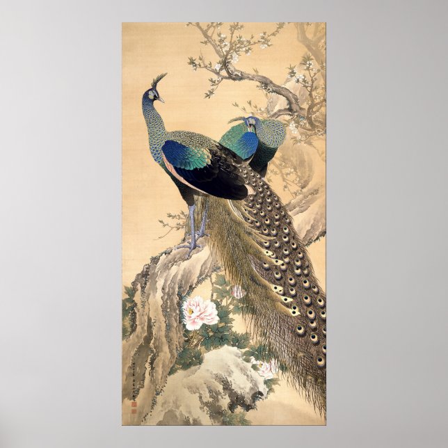 Ein Friedensparadies im Frühjahr 1901 Japanische K Poster (Vorne)