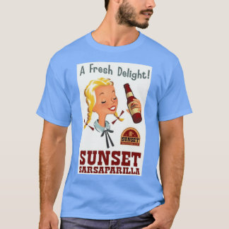 Ein frisches Entzücken Sunset Sarsaparilla Poster  T-Shirt