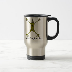 Ein Froghair Reise Tasse-Frosch Reisebecher