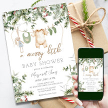 Ein froher Klein | Boho Winter Boy Baby Shower