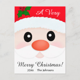 Ein froher Weihnachtsfeiertag auf der Postkarte