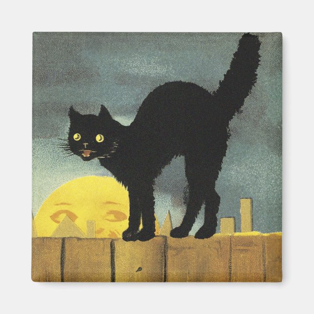 Ein frohes Halloween Magnet (Vorne)