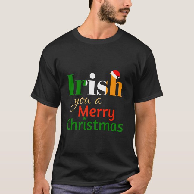 Ein frohes irisches Fest T-Shirt (Vorderseite)