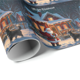 Ein frohes Weihnachtsfest Geschenkpapier