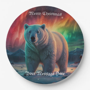 Ein frohes Weihnachtsfest Pappteller