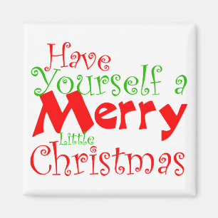 Ein frohes Weihnachtsmagnet Magnet