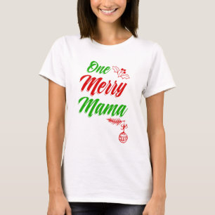 Ein fröhlicher Feiertag Mutter-Shirt Christmas Mo T-Shirt