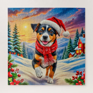 Ein fröhlicher Hund