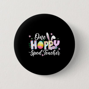 Ein fröhlicher Sonderpädagogik-Lehrer - Sonderpäda Button