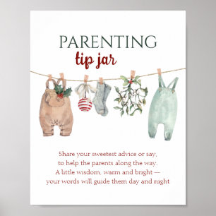 Ein fröhliches kleines Weihnachtskleid Eltern-Tipp Poster
