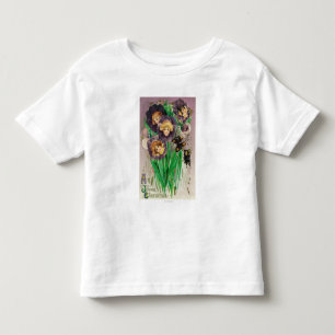 Ein fröhliches Ostergewölbe mit Frauenköpfen Kleinkind T-shirt