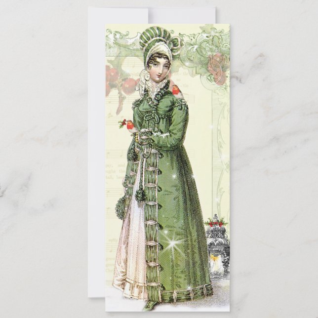 Ein fröhliches Weihnachten Einladung (Vorderseite)