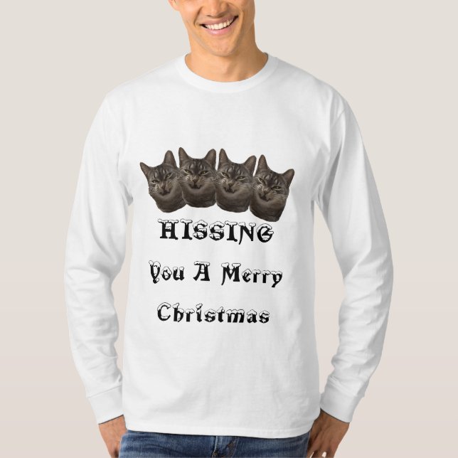 Ein fröhliches Weihnachts-Sweatshirt T-Shirt (Vorderseite)