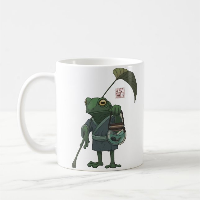 Ein Frosch und sein Sohn Kaffeetasse (Links)