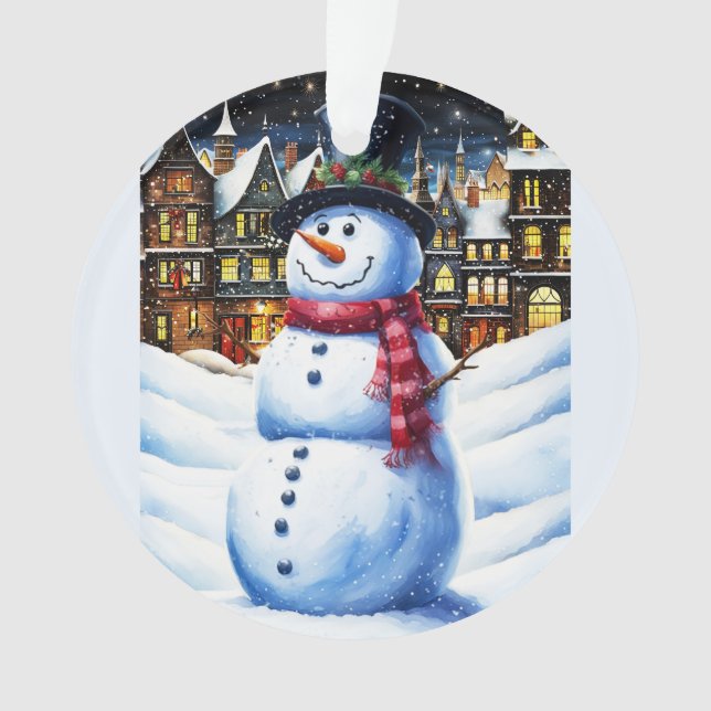 EIN FROSTY CHRISTMAVE ORNAMENT (Vorderseite)