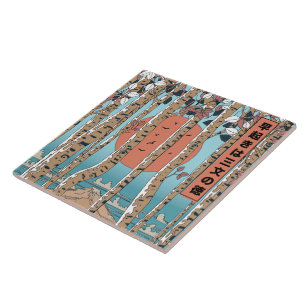 Ein Frühaufsteher erhält drei Glücksmaßstäbe Fliese