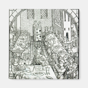Ein fürstliches Bankett, 1491 Magnet
