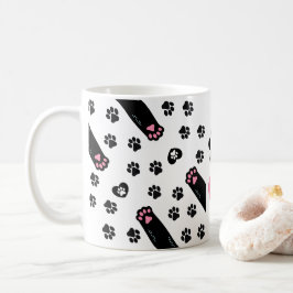 Ein Fußabdruck für Haustiere Kaffeetasse