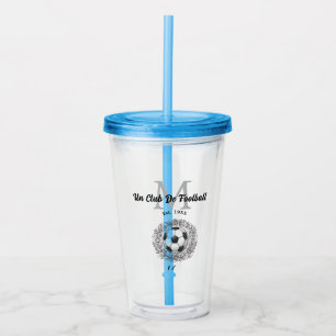 ein Fußballvereinsmonogramm ist, Jahr FIFA Welt Acryltrinkbecher