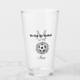 ein Fußballvereinsmonogramm ist, Jahr FIFA-Welt Glas