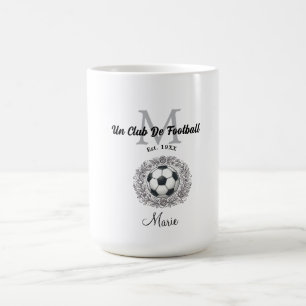 ein Fußballvereinsmonogramm ist, Jahr FIFA-Welt  Kaffeetasse