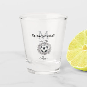 ein Fußballvereinsmonogramm ist, Jahr FIFA-Welt  Schnapsglas