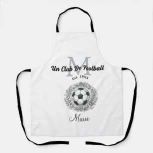 ein Fußballvereinsmonogramm ist, Jahr fifa Welt Schürze