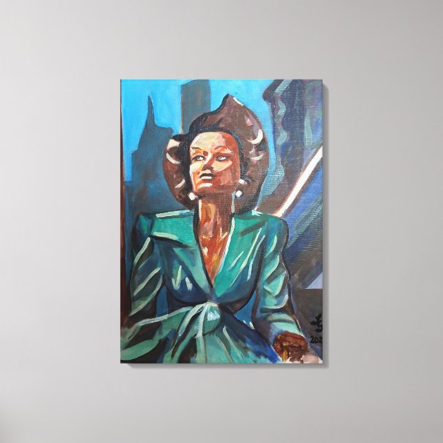 Ein Futuremark Leinwanddruck (Vorderseite)