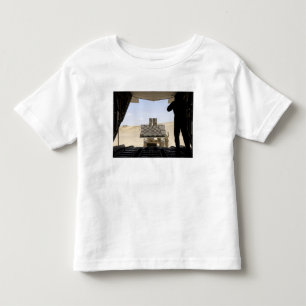 Ein Gabelstapler lädt Fracht auf Wechselstrom - Kleinkind T-shirt