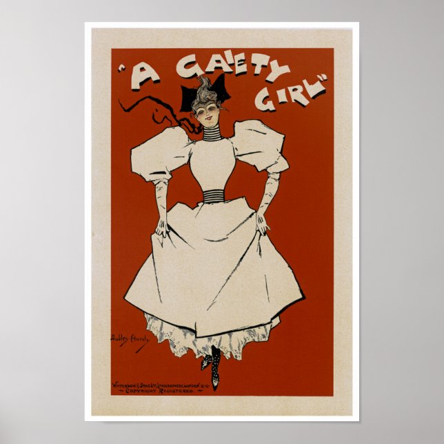 Ein Gaiety Girl Poster (Vorne)