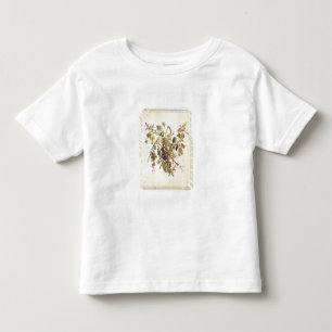 Ein Gartentextilentwurf, von 'contenant UNO des Kleinkind T-shirt