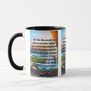Ein Gebet für die tägliche Führung einer zweitönig Tasse